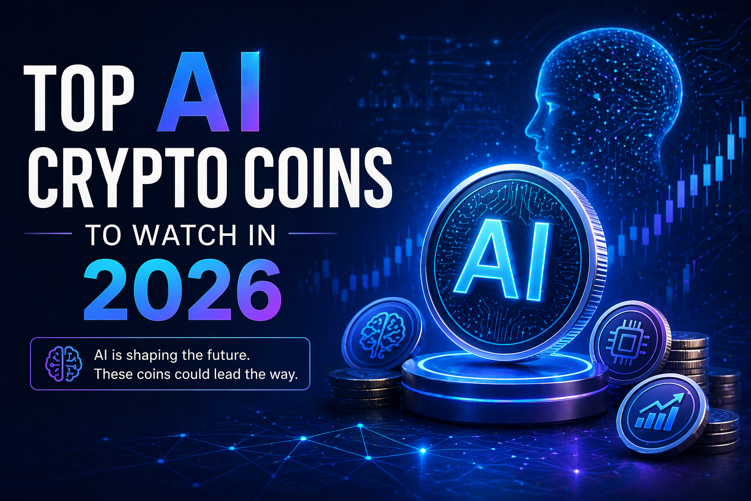 Top AI crypto coins to watch in 2026